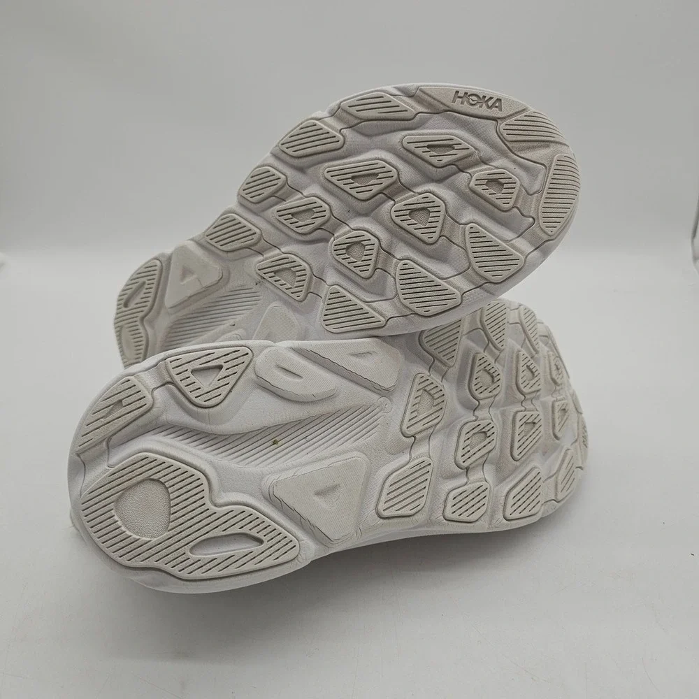 Hoka Clifton 9 Running Shoes Women's Size 11 D White / White
